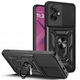 Motorola Moto G55 5G Tok - Tech-Protect CamShield Pro - Fekete   Motorola Moto G55 5G Tok - Tech-Protect CamShield Pro - Fekete