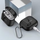 AirPods 4 Tok - Tech-Protect Slim Hook - Fekete
