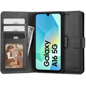   Samsung Galaxy A16 4G / 5G Tok - Tech-Protect Wallet - Fekete