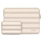 Tech-Protect Puffy Laptop Tok 13-14" - Bézs