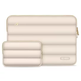 Tech-Protect Puffy Laptop Tok 13-14" - Bézs