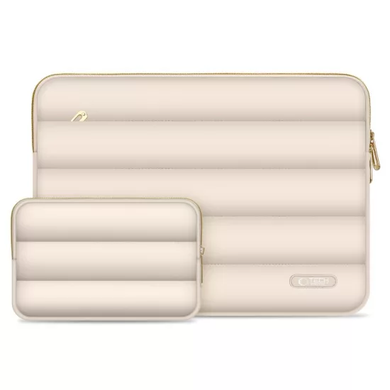 Tech-Protect Puffy Laptop Tok 13-14" - Bézs
