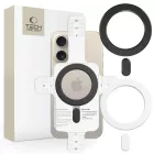 Tech-Protect MMP-100 MagSafe Mágneses Gyűrűkészlet - Fekete+Fehér