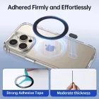 Tech-Protect MMP-100 MagSafe Mágneses Gyűrűkészlet - Fekete+Fehér