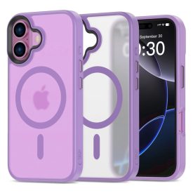 iPhone 16 Tok - Tech-Protect MagMat MagSafe - Lila iPhone 16 Tok - Tech-Protect MagMat MagSafe - Lila
