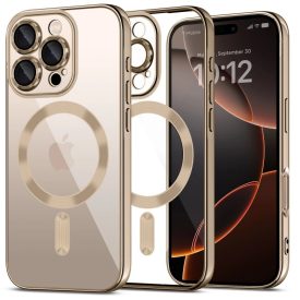 iPhone 16 Pro Max Tok - Tech-Protect MagFlex MagSafe - Arany iPhone 16 Pro Max Tok - Tech-Protect MagFlex MagSafe - Arany