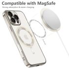 iPhone 16 Pro Max Tok - Tech-Protect MagFlex MagSafe - Átlátszó-Titán