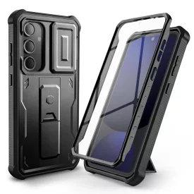   Samsung Galaxy S24 FE Tok - Tech-Protect Kevlar Cam+ - Fekete
