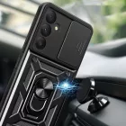 Samsung Galaxy S24 FE Tok - Tech-Protect CamShield Pro - Fekete