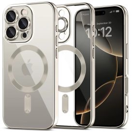   iPhone 16 Pro Tok - Tech-Protect MagFlex MagSafe - Átlátszó-Titán