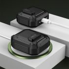 AirPods 4 Tok - Tech-Protect Carbonox - Fekete