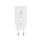 Tech-Protect NC45W-GAN Hálózati Töltő 45W - 2x USB-C - Fehér