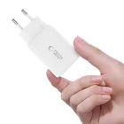 Tech-Protect NC45W-GAN Hálózati Töltő 45W - 2x USB-C - Fehér