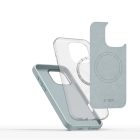 iPhone 16 Pro Tok - Tech-Protect Silicone Pure MagSafe - Kék