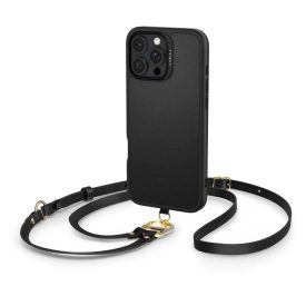 iPhone 16 Pro Tok - Spigen Cyrill Kajuk Classic Charm - Fekete   iPhone 16 Pro Tok - Spigen Cyrill Kajuk Classic Charm - Fekete