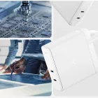 Spigen ArcStation Pro Hálózati Töltő 140W - 2x USB-C - Fehér