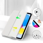 iPad 10.9" (2022) Tok - Tech-Protect SC Pen Hybrid - Szürke-Átlátszó