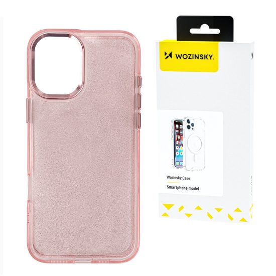 Samsung Galaxy S25 Ultra Tok - Wozinsky Glitter Case - Pink