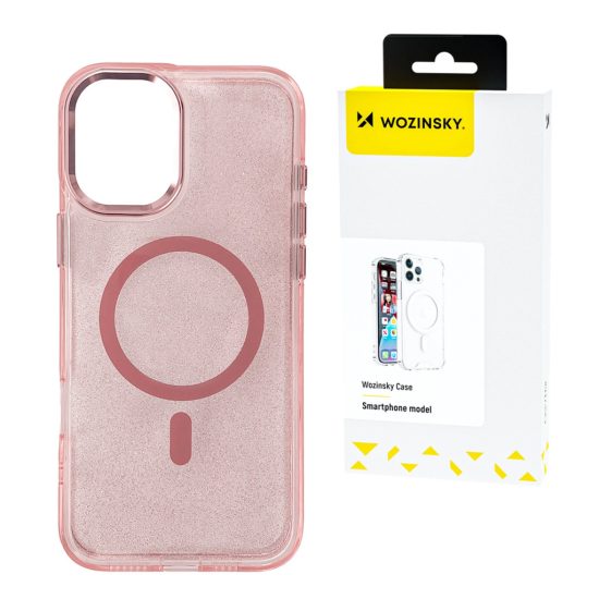 Samsung Galaxy S25 Ultra Tok - Wozinsky Glitter MagSafe - Pink