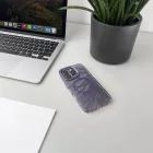 Samsung Galaxy S25 Tok - Wozinsky Glitter MagSafe - Lila