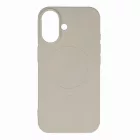 Samsung Galaxy S25 Tok - Wozinsky Liquid Silicone MagSafe - Bézs