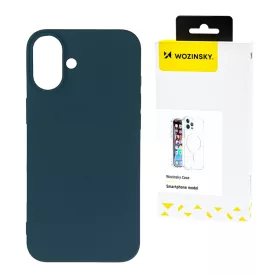   Samsung Galaxy S25 Tok - Wozinsky Liquid Silicone MagSafe - Kék