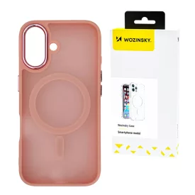   Samsung Galaxy S25 Tok - Wozinsky Fashion Case MagSafe - Pink