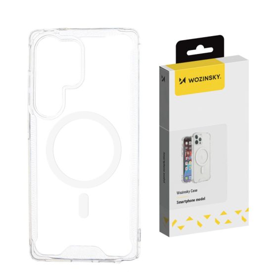 Samsung Galaxy S25 Tok - Wozinsky Clear Corner MagSafe - Átlátszó