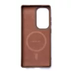 Samsung Galaxy S25 Tok - Wozinsky Carbon Fiber MagSafe - Barna