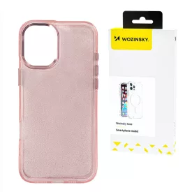 Samsung Galaxy S24 FE Tok - Wozinsky Glitter Case - Pink