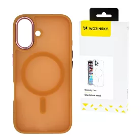   Samsung Galaxy S24 FE Tok - Wozinsky Fashion Case MagSafe - Narancs