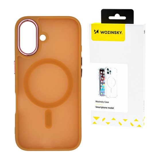 Samsung Galaxy S24 FE Tok - Wozinsky Fashion Case MagSafe - Narancs