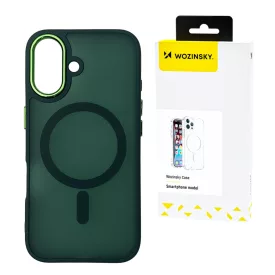   Samsung Galaxy S24 FE Tok - Wozinsky Fashion Case MagSafe - Zöld