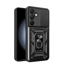 Samsung Galaxy A56 Tok - Hybrid Armor Camshield - Fekete Samsung Galaxy A56 Tok - Hybrid Armor Camshield - Fekete