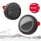 Apple AirTag Tok - Összecsavarható, Vízálló, Öntapadós - Fekete