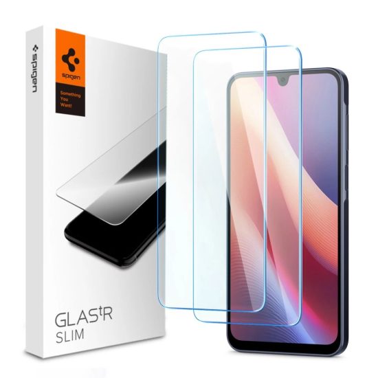 Samsung Galaxy A26 / A16 4G/5G Kijelzővédő Üvegfólia - Spigen Glas.tR Slim x 2 db