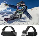 Tech-Protect GA100 Fejpánt GoPro / DJI Kamerákhoz - Fekete