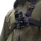 Tech-Protect GA100 Mellkaspánt GoPro / DJI Kamerákhoz - Fekete