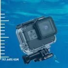 GoPro Hero 5 / 6 / 7 / Vízálló Tok - Tech-Protect GA200 - Átlátszó