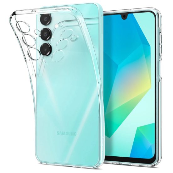 Samsung Galaxy A16 4G / 5G Tok - Spigen Crystal Flex - Átlátszó