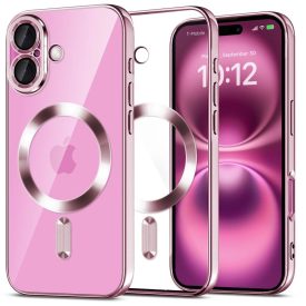 iPhone 16 Tok - Tech-Protect MagFlex MagSafe - Pink iPhone 16 Tok - Tech-Protect MagFlex MagSafe - Pink