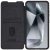 Samsung Galaxy S25 Tok - Nillkin Qin Pro Leather - Fekete