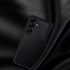 Samsung Galaxy S25+ Plus Tok - Nillkin Qin Pro Leather - Fekete