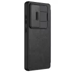 Samsung Galaxy S25 Ultra Tok - Nillkin Qin Pro Leather - Fekete