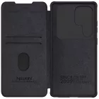 Samsung Galaxy S25 Ultra Tok - Nillkin Qin Pro Leather - Fekete