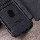 Samsung Galaxy S25 Ultra Tok - Nillkin Qin Pro - Fekete
