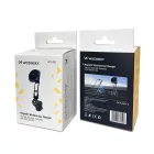 Wozinsky Autós Tartó és Qi/MagSafe 15W Töltő - Szellőzőrácsba - Fekete