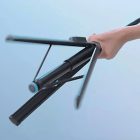 Wozinsky Szelfibot / Állvány Automata Lábakkal - 1.7 m - Fekete