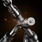 Wozinsky Tartós Szénacél Állvány - 1.7m - Fekete