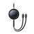 Baseus Bright Mirror USB-C - 2x USB-C Kábel - 1m 100W - Fekete